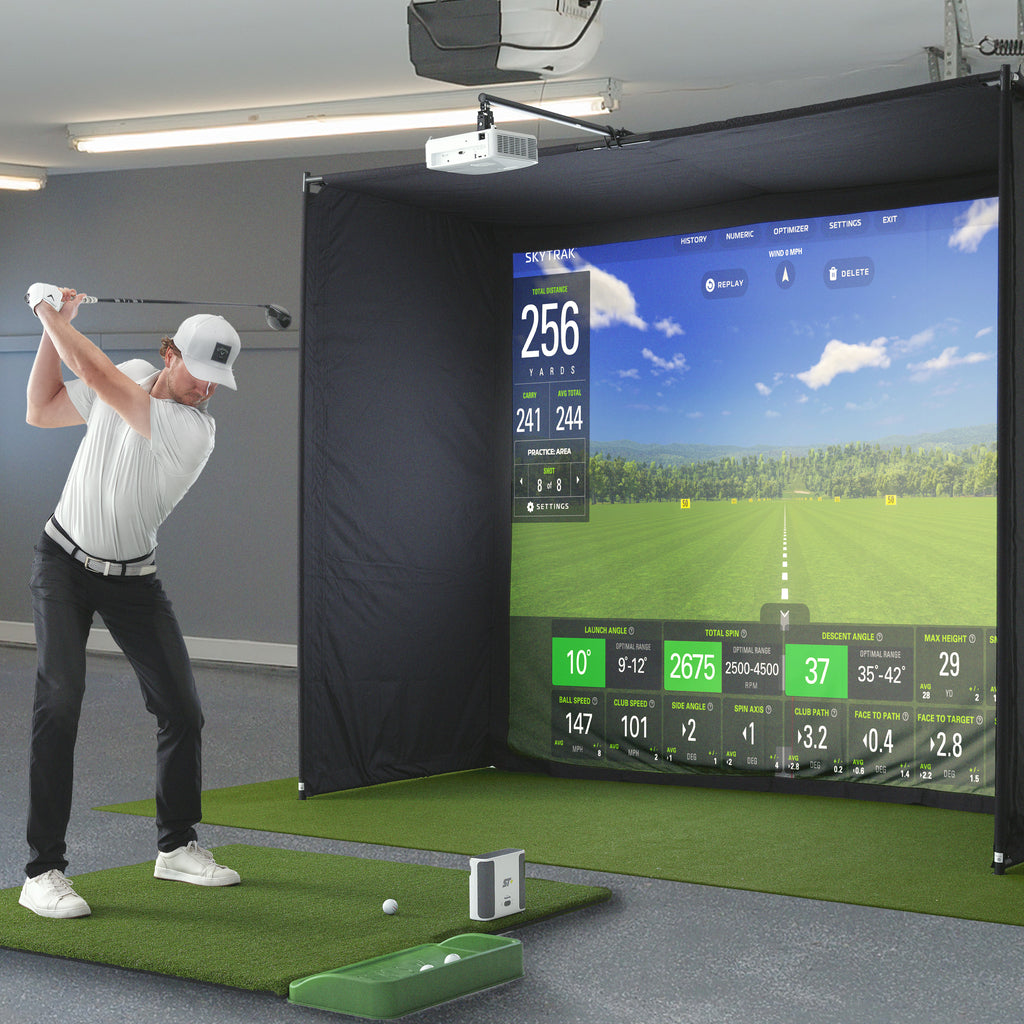 Shop Online SkyTrak Golf Simulator Bundle [Studio 10'] Jancor Agencies