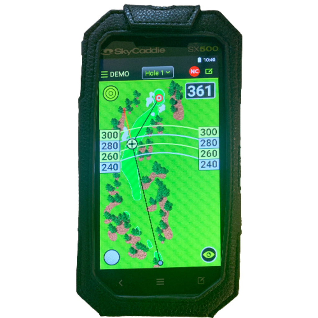 Shop Online SkyCaddie SX500 SX550 Leatherette Holster Jancor Agencies